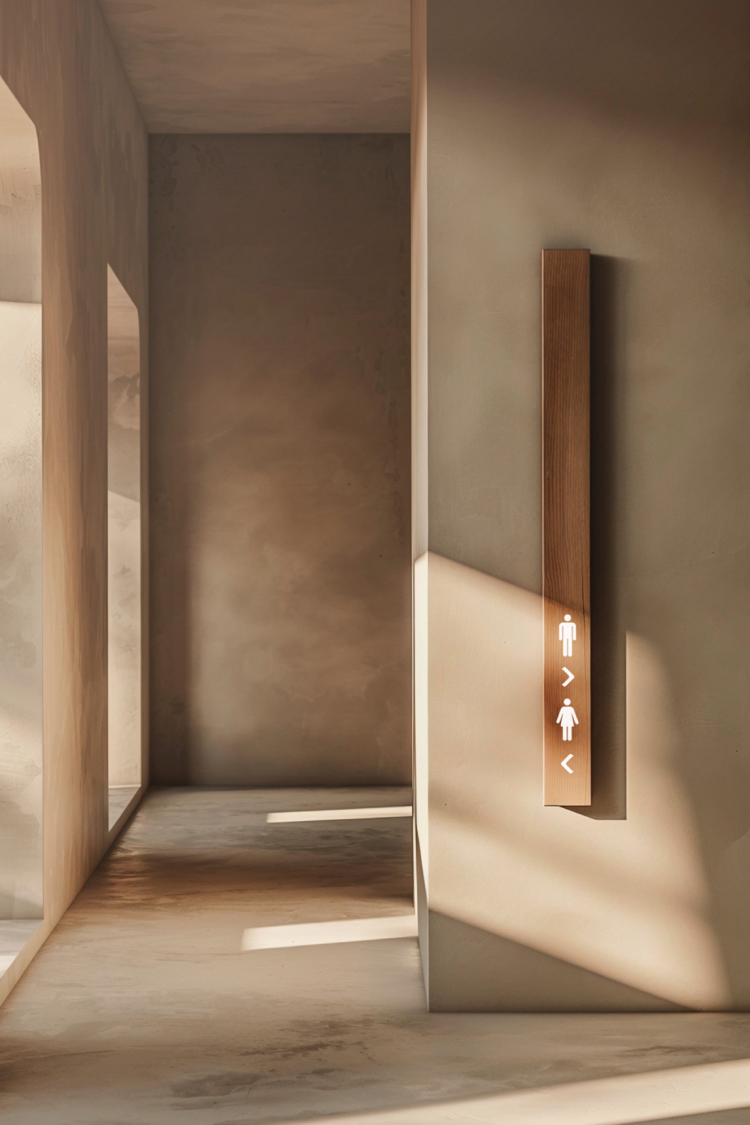 Eviza Vibes: entrance corridor — Portfolio visual / Scarlet Royal