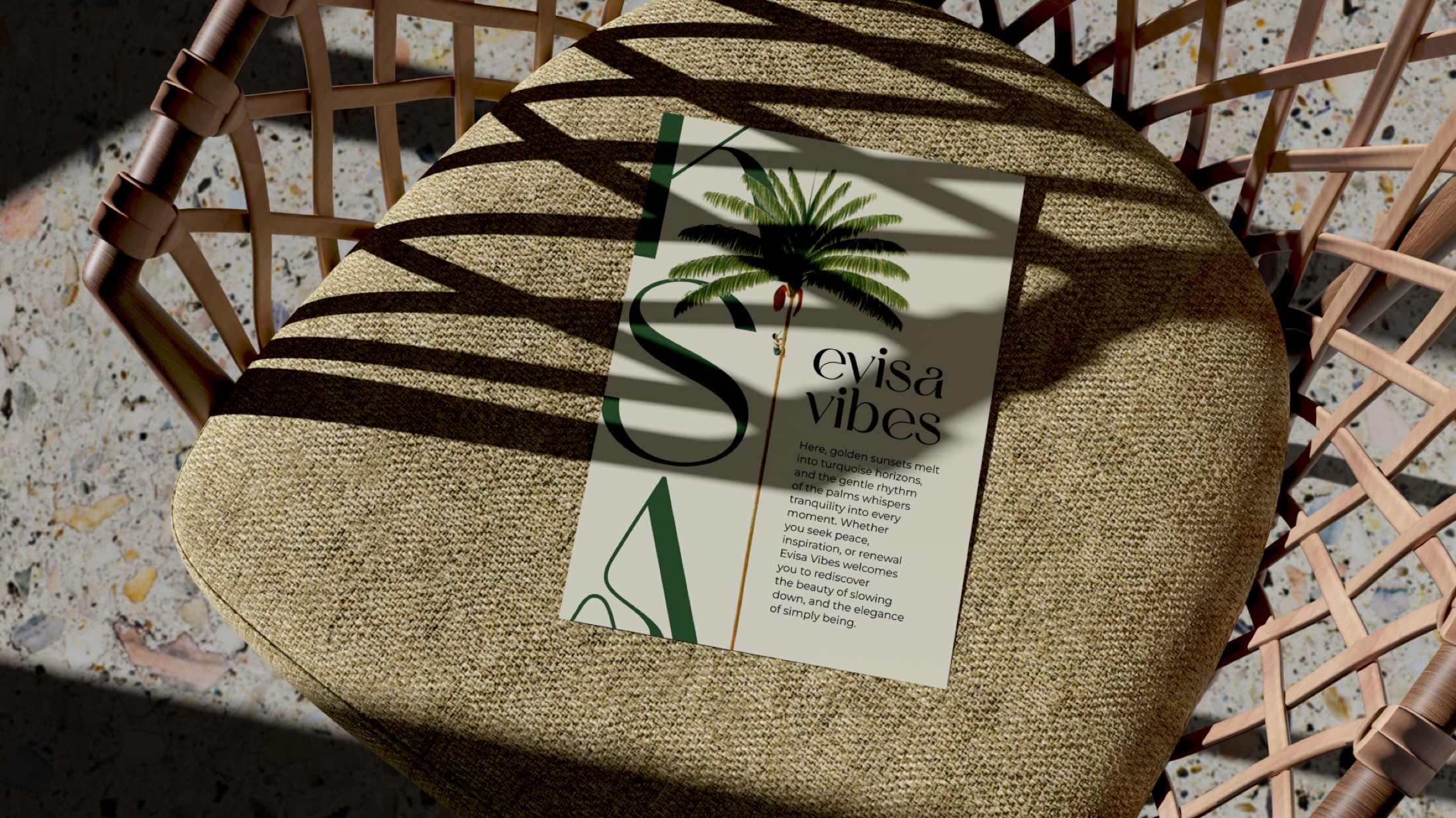 Eviza Vibes: woven textile — Portfolio visual / Scarlet Royal