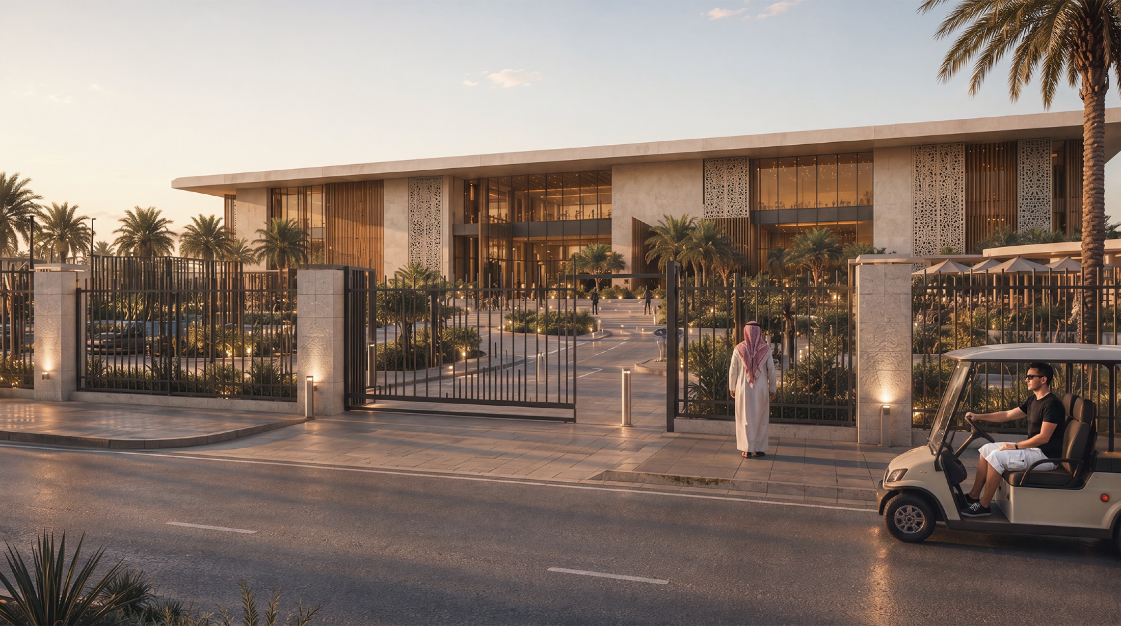 Sports Boulevard: main entrance — Concept proposal / Scarlet Royal for Kingdom Design